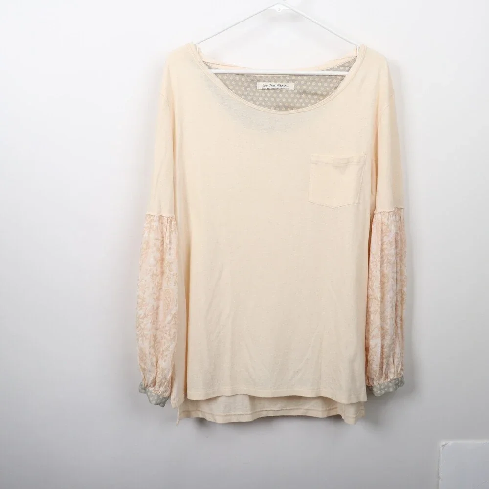 Free People Jade Long Sleeve Top XS